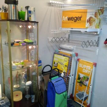 Ekspozycja sklepu z dekoracją