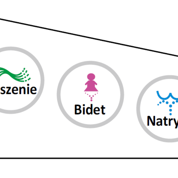 Deska Toaletowa Myjąca RUBINE deska bidetowa na sedes Major&Maker -panel boczny