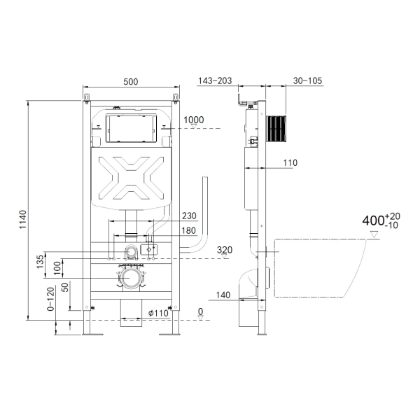 Major&Maker stelaż wymiary