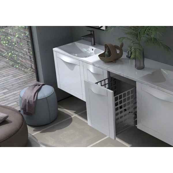 ORISTO - Szafka Skagen 80 lakierowana kolor ceglany