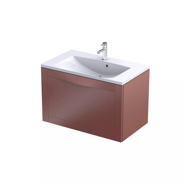 ORISTO - Szafka Skagen 80 lakierowana kolor ceglany