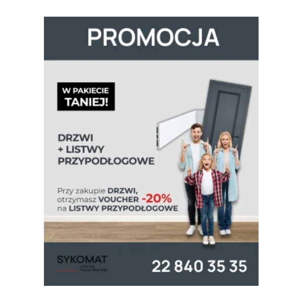 SYKOMAT - DRE I LISTWY PRZYPODŁOGOWE