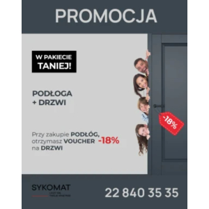 SYKOMAT - PODŁOGA I DRZWI
