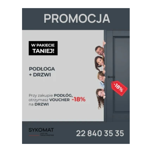 SYKOMAT - PODŁOGA I DRZWI