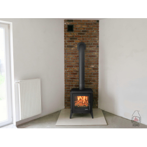 Piec na drewno Invicta SEDAN M - realizacja KOMO Kominki