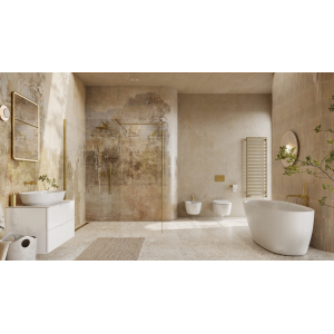 ATUT - Aranzacja-lazienki-z-wykorzystaniem-lustra-Corido-60x80-zloty-polysk.