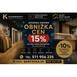 jesienno - zimowa obniżka -15